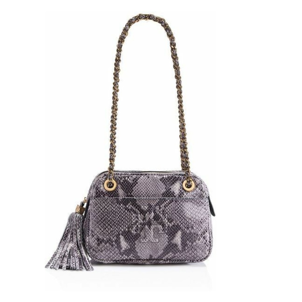 Tory Burch Snakeskin Print Thea Bag